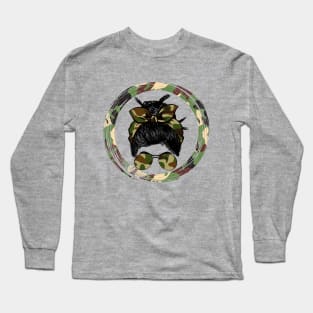 Camo Girl Long Sleeve T-Shirt